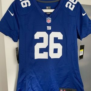 Giants Saquon Barkley Jersey Womens S